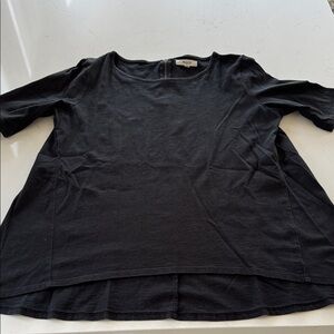 Madewell Black Short Sleeve Women's Top Size: M ✨